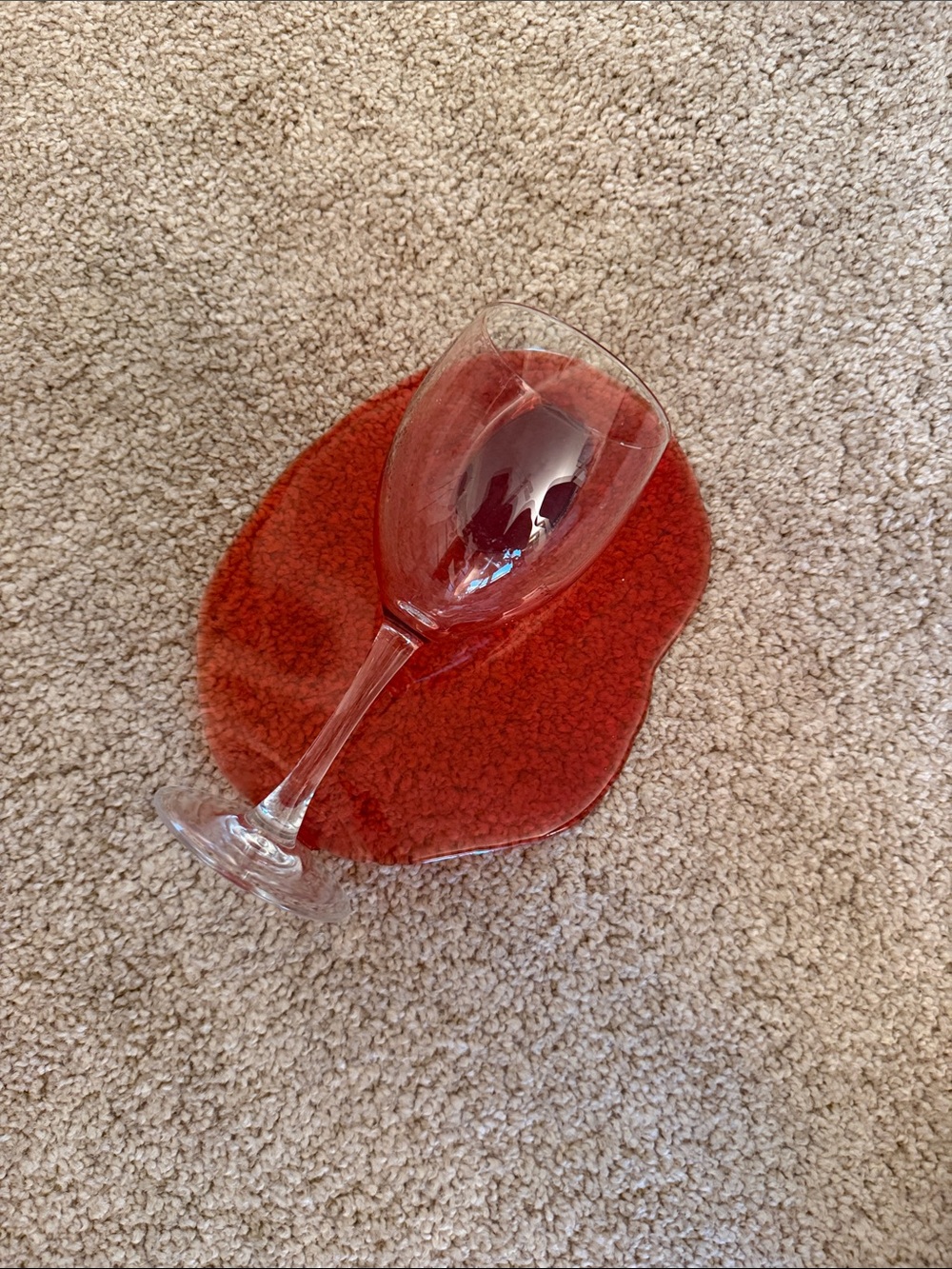 Spilled Red Wine Prank/Prop